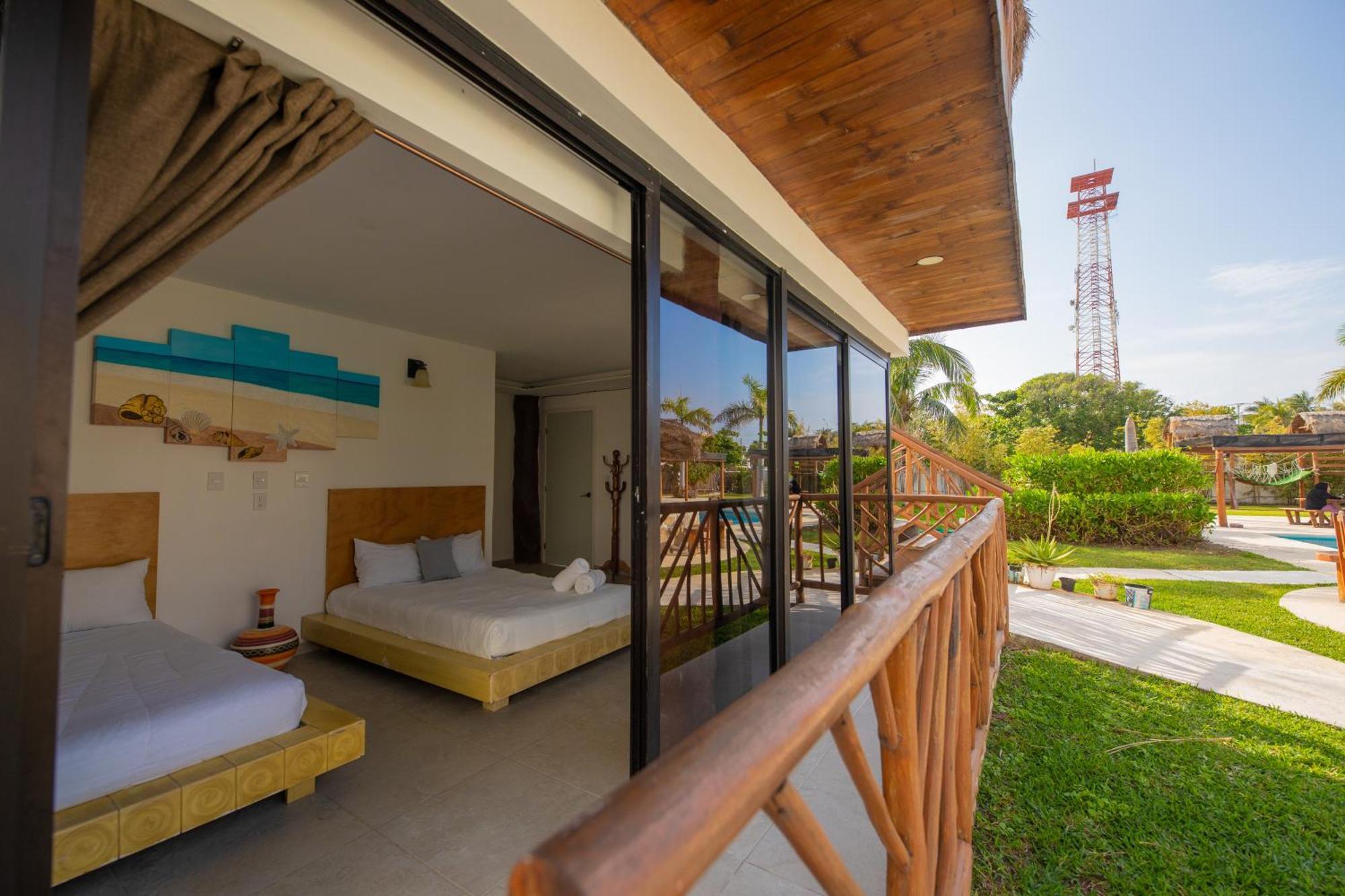 Kabanas & Beach Club Ojo De Agua Puerto Morelos Luaran gambar