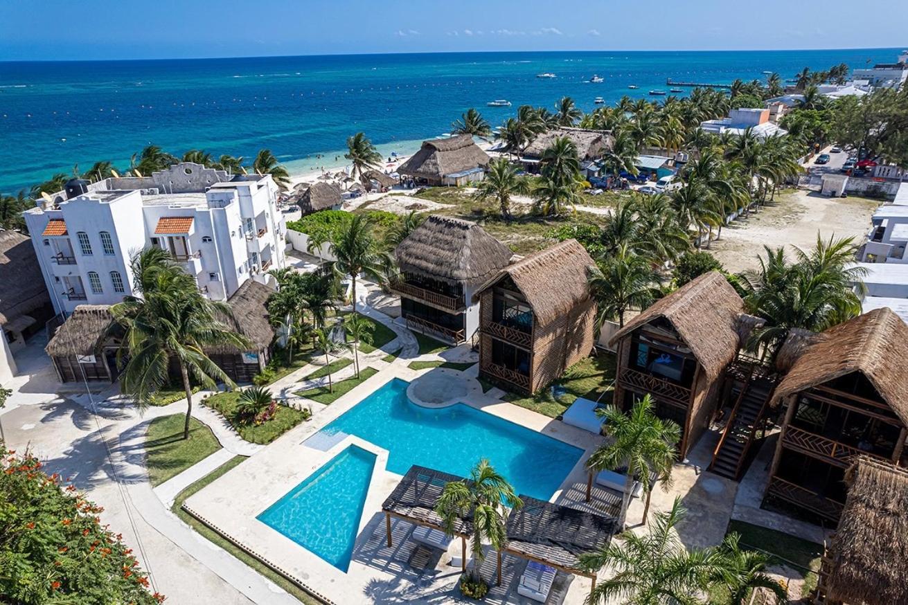 Kabanas & Beach Club Ojo De Agua Puerto Morelos Luaran gambar